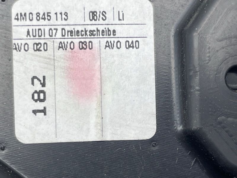 Скло глухе передніх дверей ліве 4M0845113 Audi Q7 Audi Q7, Audi SQ7