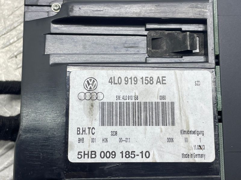 Панель управления климат-контролем 4L0919158AESZD Audi Q7