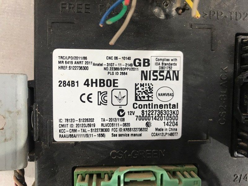 Блок комфорта 284B14HB0E Infiniti Q50