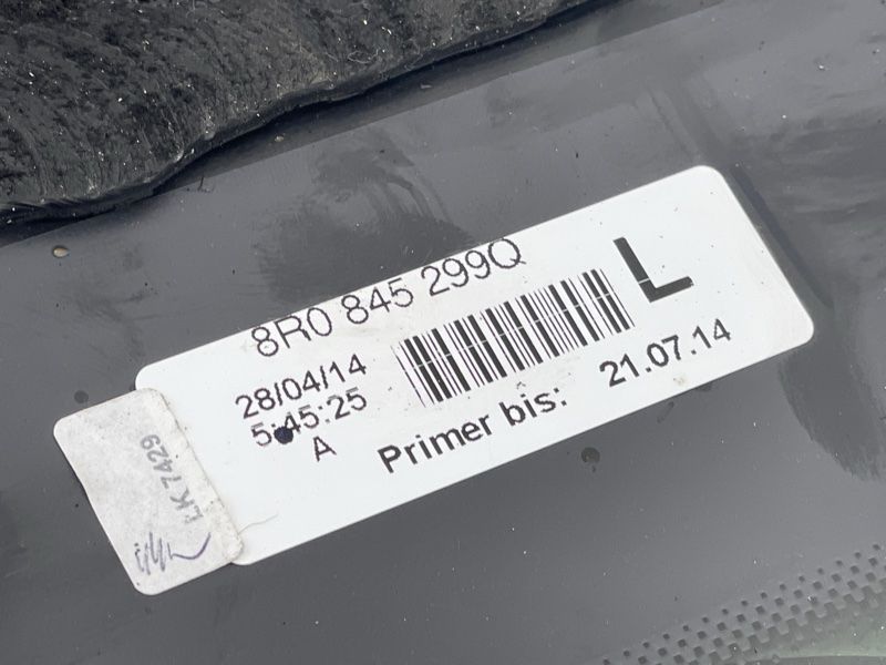 Скло бічне заднє 8R0845299Q Audi Q5
