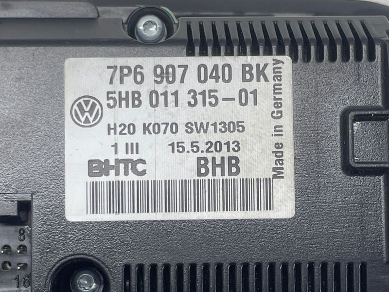 Панель управления климатом 7P6907040BK Volkswagen Touareg Volkswagen Touareg